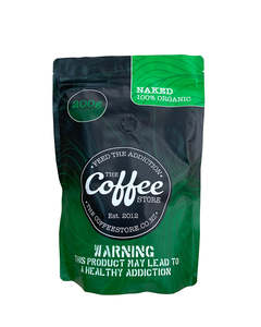 Coffee Beans And Pods: Naked Organic Blend 200g