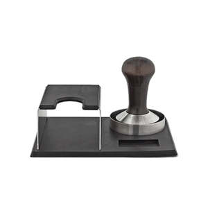 Accessories: Motta Tamping Kit Stainless Steel and Black
