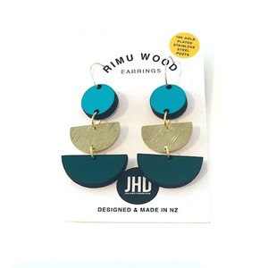 All: Triple Dangly Earrings