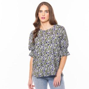 Leila Luca: Flourish Top - Bold Bloom (LL3241-3)