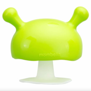 Mombella Soothing Mushroom Teether - Green