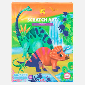 Tiger Tribe: Scratch Art - Dinosaurs