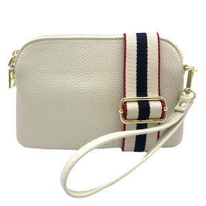 Missy Hugo Cross Body Bag - Ecru
