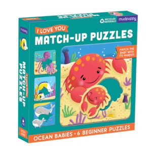 Ocean Babies Match-Up Puzzle