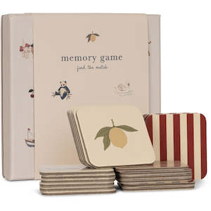Cardboard Memory Game - Beige