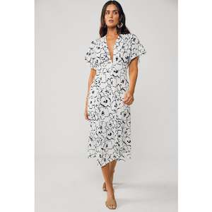 Rue Stiic: Leia Dress - White Floral