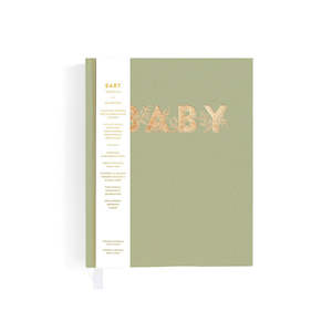 Mum To Be: Mini Baby Book - Sage