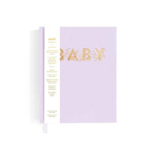 Mini Baby Book - Lilac