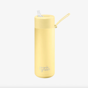 Ceramic Reusable Drink Bottle - Buttermilk (595ml)