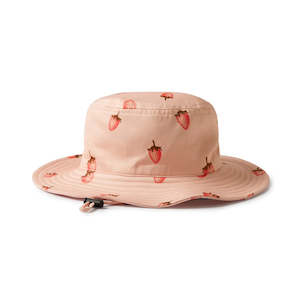 Kids Headwear: Strawberry Kisses Swim Sun Hat