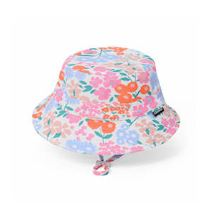 Swim Bucket Hat - Berry Garden