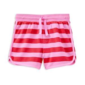 Cherry Stripe Short