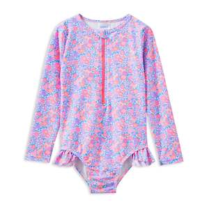 Pretty Posy Long Sleeve Swimsuit