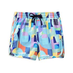 Geometric Boardshort