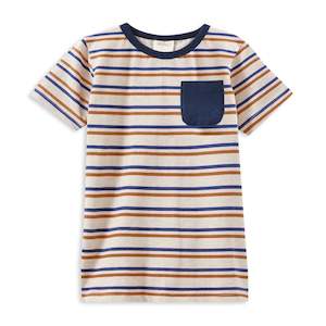 Mini Stripe Pocket Tee