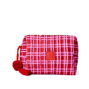Toilet Bags: Raspberry Lemonade Cosmetic Case