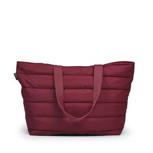 Tote Bags: Cloud Take It Base - Burgundy