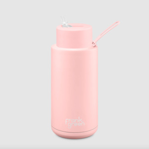 Picnic: Ceramic Reusable Drink Bottle - Blush (1litre)