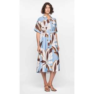 Maeve Midi Shirt Dress - Resort floral