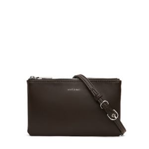 Triplet Loom Cross Body Bag - Espresso