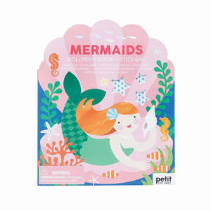 Kids Create: Colouring Book with Stickers - Mermaids