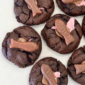 Chunky Cookies: Chocolate Fish Cookies