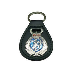 Home Page Collection: Leather Key Ring - Oval