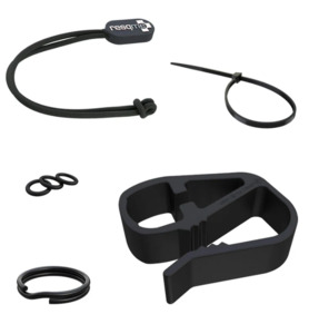Resqme Car Escape Tool And Resqme Pwersonal Alarm: Resqume Accessory Kit with Visor Clip