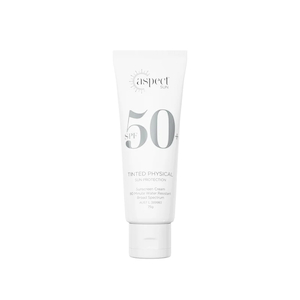 Products: Aspect SUN Tinted PHYSICAL Sun Protection SPF 50+