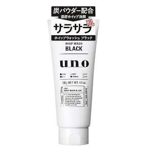 Mans: Uno Whip Wash Black Men's Cleanser 130g