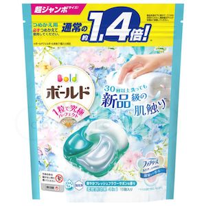 Home: Bold Gel Ball 4D Refreshing Fresh Flower Soap Scent Refill Super Jumbo Size 15 Pieces