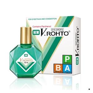 NEW V. EYE DROP FOR EYESTRAIN AND CONGESTION