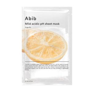 MILD ACIDIC PH SHEET MASK #YUJA FIT 1P