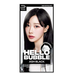 Hair: Hello Bubble -3AB Ash Black