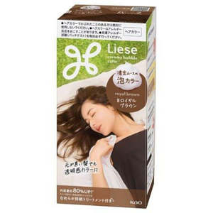 Liese Creamy Bubble color- Royal Brown