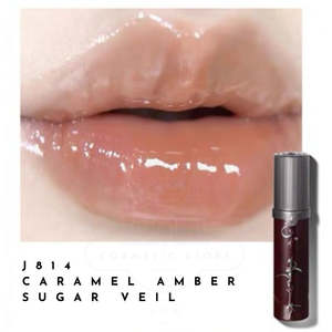Miao Psychic Series Fantasy Mirror Lip Gloss #J814 Caramel Amber Sugar Veil 3.5ml