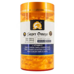 Beauty Supplements: KIWI GOLDEN Kiwi Super Omega Triple Fish Oil 180 Capsules (online only)