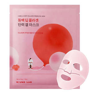 Round Lab: Camellia Deep Collagen Firming Gel Mask Sheet 34g x 1 Sheet
