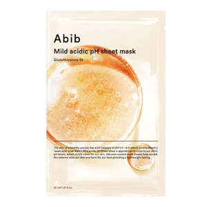 Abib: Mild Acidic pH sheet Mask Glutathiosome Fit - 1 Mask Sheet