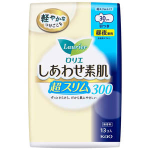 Products: Laurier F Series Ultra Thin Night Pads With Wings 30cm 13pcs