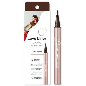 Eye: Loveliner Liquid Eyeliner R5 -Dark Brown