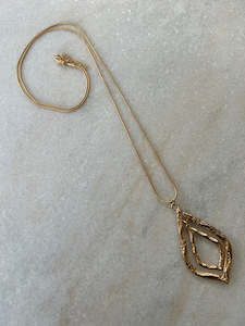 Necklace: The Cottage Collection - Gold - Denny Necklace