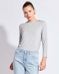 Fate & Becker | Grey Marle Dreamer Top