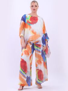 Silk: The Cottage Collection | White - Ruby Silk Top