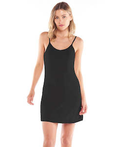 Mini Dresses: Betty Basics | Black Roxie Reversible Slip