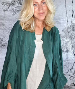 All Jackets Coats: Helga May | Dark Green Fossil Jacket