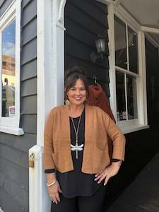 The Cottage Collection | Bree Cardi - Toffee