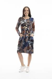 Orientique | Bubble Dress - Abstract Floral