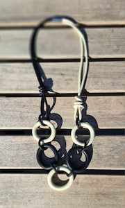 Funky Ted |Black & White - Zion Necklace