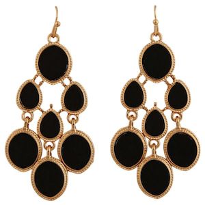 The Cottage Collection: The Cottage Collection | Cascade Earrings - Black